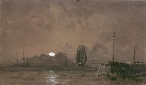 Port Sunderland: światło księżyca, XIX wiek