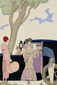 Zazdrość autorstwa Georges (after) Barbier