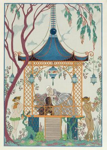 Ilustracja do „Fetes Galantes” Paula Verlaine