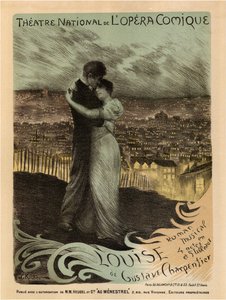 Plakat do Oper Louise Gustave