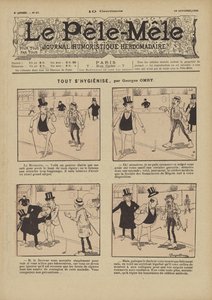 Wszystko krępuje. Ilustracja do Le Pele-Mele, 1902