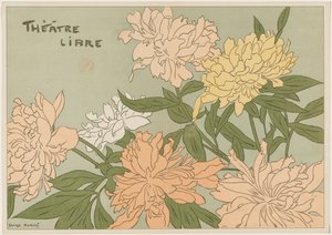 Program Myrane i Les Chapons dla wolnego teatru, 1889.