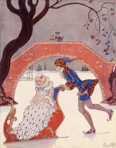 Papierosy Abdulli, 1925 autorstwa Georges Barbier