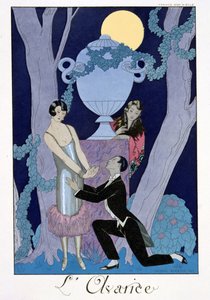 Chciwość autorstwa Georges Barbier