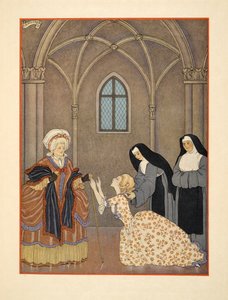 Cecile po powrocie do klasztoru, Ilustracja z „Les Liaisons Dangereuses” Pierre
