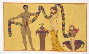 Ilustracja z Les Chansons de Bilitis autorstwa Pierre
