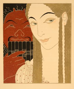 List, ilustracja z Les Chansons de Bilitis autorstwa Pierre