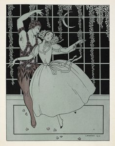 „Le Spectre de la Rose”. Obraz wziął swoją nazwę od baletu Baletów Rosyjskich na podstawie wiersza Théophile