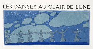 Moonlight Dances, ilustracja z Les Chansons de Bilitis autorstwa Pierre