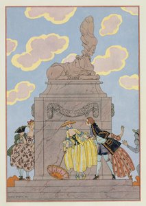 Mandolina, ilustracja do „Fetes Galantes” Paula Verlaine