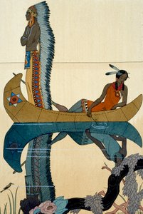 Na Missouri autorstwa Georges Barbier