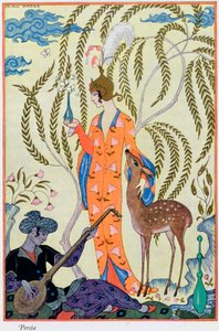 „Persja”, 1912 autorstwa Georges Barbier
