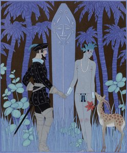 Pocahontas, księżniczka (Pocahontas, księżniczka) autorstwa Georges Barbier