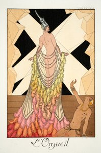 Duma, z „Falbalas i Fanfreluches, Almanachu trybów teraźniejszości, przeszłości i przyszłości” autorstwa Georges Barbier