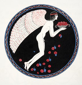 Róże w nocy, ilustracja z Les Chansons de Bilitis autorstwa Pierre