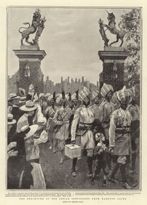 Wyjazd kontyngentu indyjskiego z Hampton Court