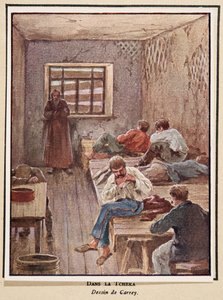 W Czeka; z Histoire des Soviets, pub. 1922 (kolorowa litografia)