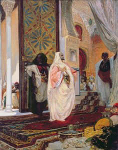 Wejście do haremu autorstwa Georges Clairin