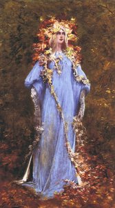Ofelia autorstwa Georges Clairin