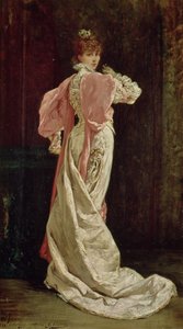 Sarah Bernhardt (1844-1923) w roli Królowej w "Ruy Blas" Victora Hugo, 1879 r.