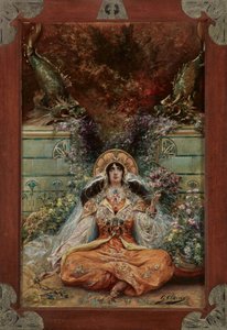 Sarah Bernhardt w roli Izeyl autorstwa Georges Clairin