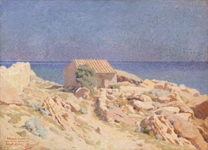 Krajobraz Roussillon autorstwa Georges Daniel de Monfreid