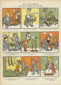 Ulubione gry wielkich mężczyzn, ilustracja do Le Rire