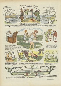 Ilustracja do Le Rire autorstwa Georges Delaw