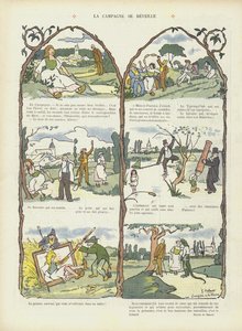 Ilustracja do Le Rire autorstwa Georges Delaw