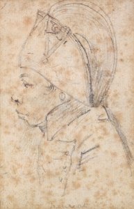 Francois Hanriot (1761-94) (ołówek na papierze) autorstwa Georges Francois Gabriel