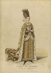Isabeau de Baviere, królowa Francji (Isabelle de Baviere, ou de Wittelsbach Ingolstadt