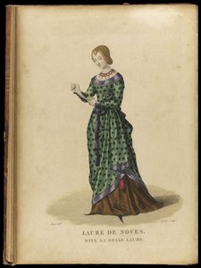Laura de Noves 1310-1348, koniec XVIII w.