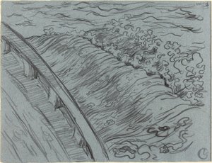 Morze u brzegu łodzi, Bretania autorstwa Georges Lacombe