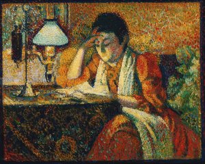 Czytelnik (La Liseuse). Około 1888 r.