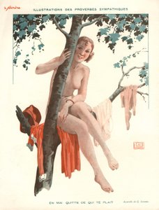 W maju zostaw co chcesz, ilustracja z „Le Sourire”