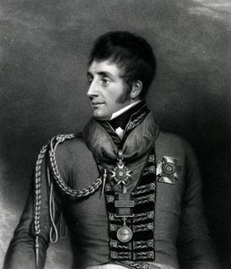 Generał dywizji Sir William Ponsonby, 1817 r. autorstwa Georges Maile
