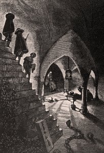La Cave Pénale - ilustracja z L