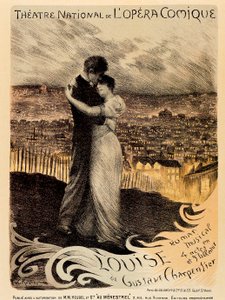 Reprodukcja plakatu reklamującego „Louise” Gustave
