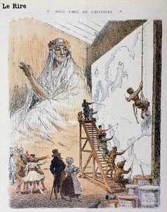 Europa. Rysunek Georgesa Meuniera (1869-1942). W „” Le Rire Rouge”” autorstwa Georges Meunier