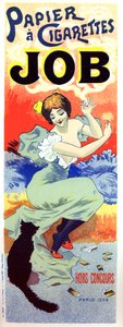 Bibułka papierosowa Job. Plakat Georgesa Meuniera autorstwa Georges Meunier