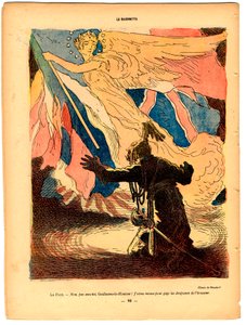 Bagnet, satyryczny w kolorach autorstwa Georges Meunier