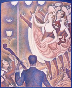 Zamieszanie, 1890 autorstwa Georges Pierre Seurat