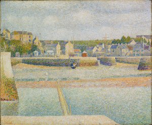 Port-en-Bessin: Port zewnętrzny (odpływ) autorstwa Georges Pierre Seurat