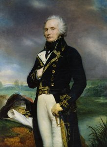 Portret wicehrabiego Alexandre-Francois-Marie de Beauharnais (1760-94) według obrazu J. Guerina