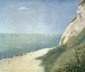 Plaża w Bas Butin, Honfleur, 1886
