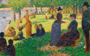 Duża miska autorstwa Georges Seurat