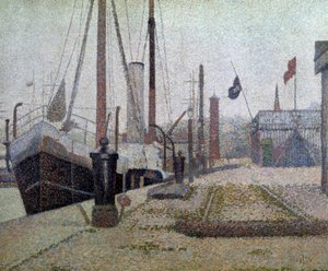 La Maria’, Honfleur autorstwa Georges Seurat