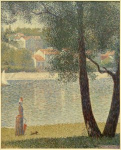 Sekwana w Courbevoie autorstwa Georges Seurat