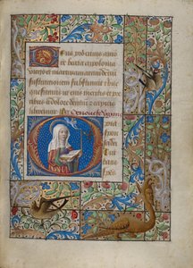 Inicjał O: Saint Geneviève