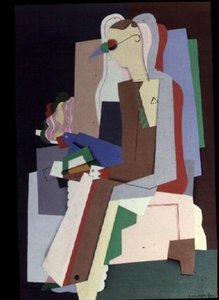 Młody mężczyzna czytający autorstwa Georges Valmier